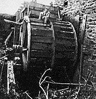 waterwheel at Adelphi Mill 